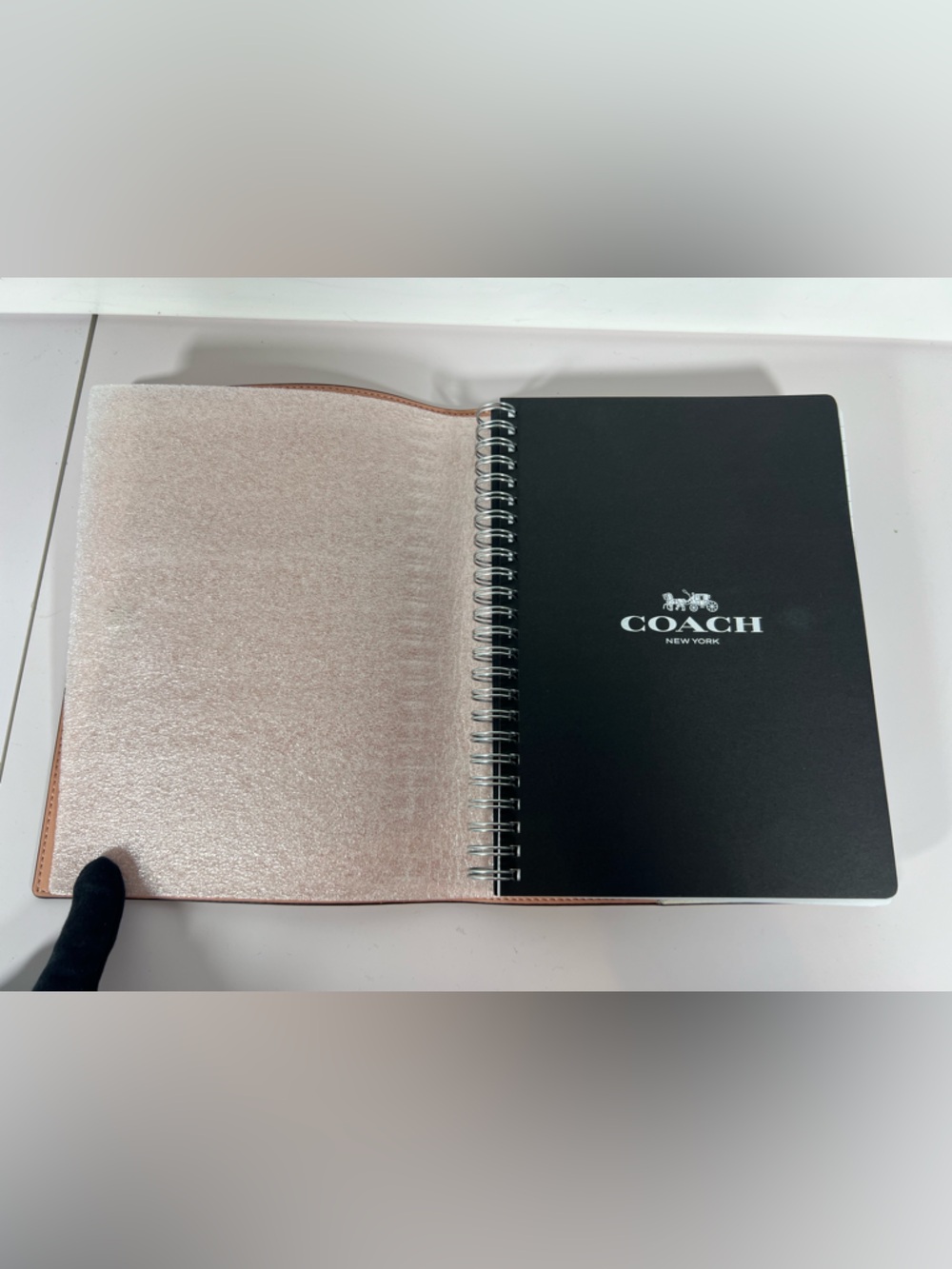NWT: Coach Floral Signature Notebook Planner Case Canvas - Picture 5 of 10
